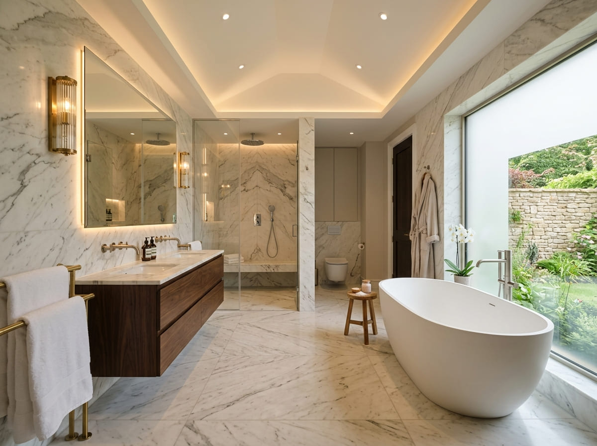 Custom Bathroom Renovation in Kingwood